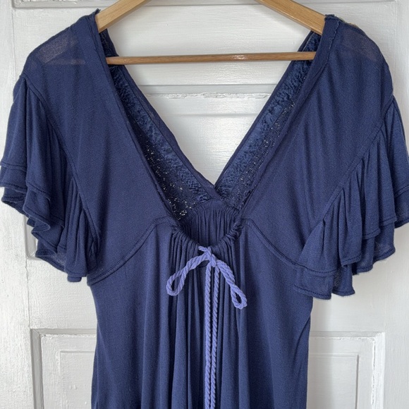 FREE PEOPLE FIESTA NUEVA EMBROIDERED TUNIC TOP - Picture 9 of 16